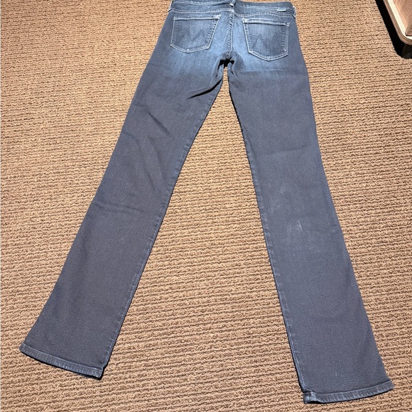 Classic Mother Denim “The Rascal” Indigo Skinny Jeans - Picture 4 of 7